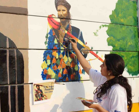 Painting on the wall: Street artists bring works to the masses